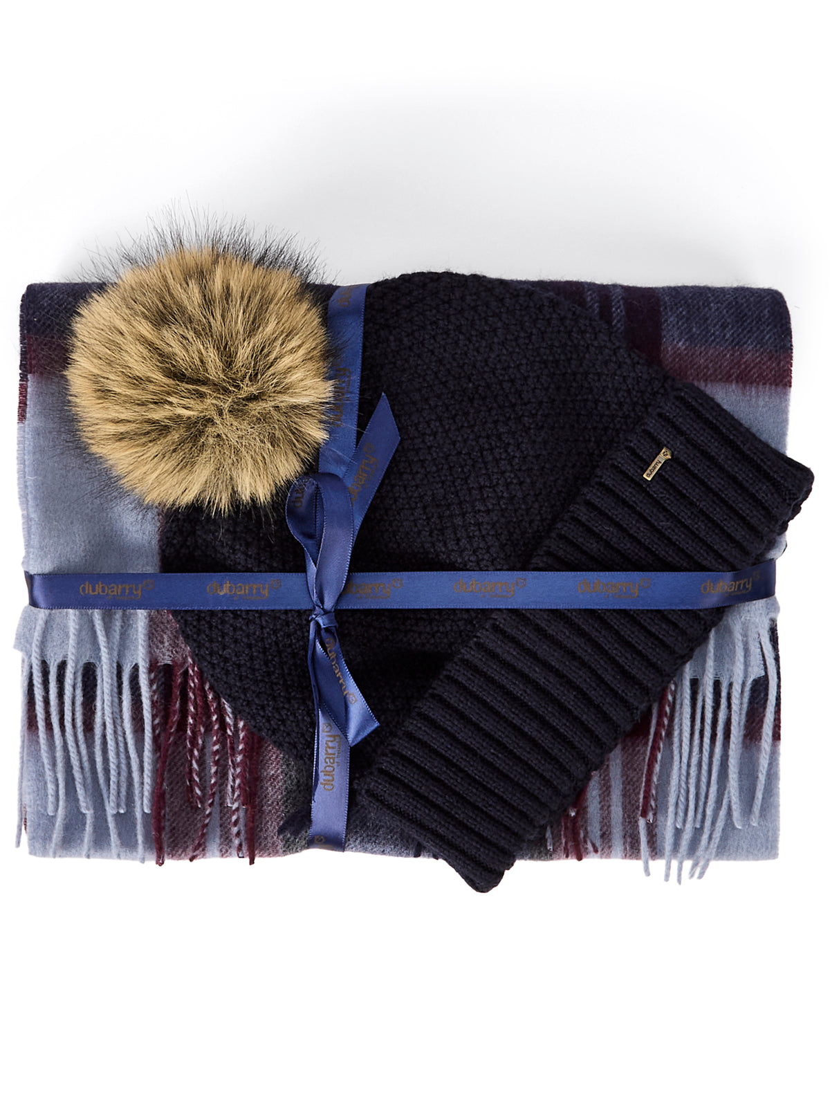 Newbawn Hat & Scarf Set - Navy