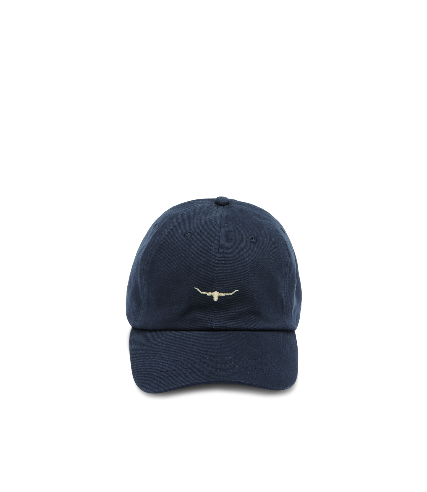 Mini Longhorn Twill Cap - Blue Wash