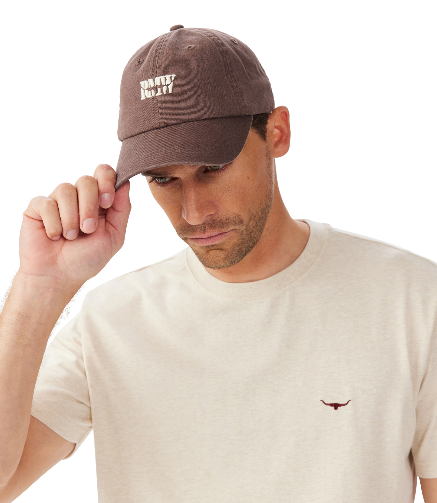 Branded Twill Cap Hot Fudge