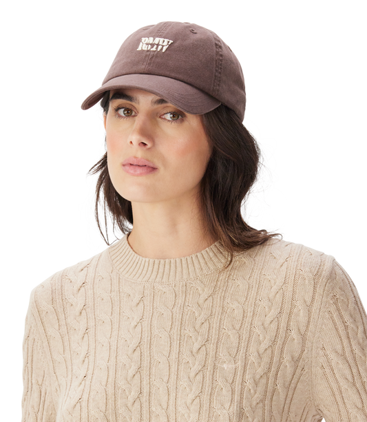 Branded Twill Cap Hot Fudge