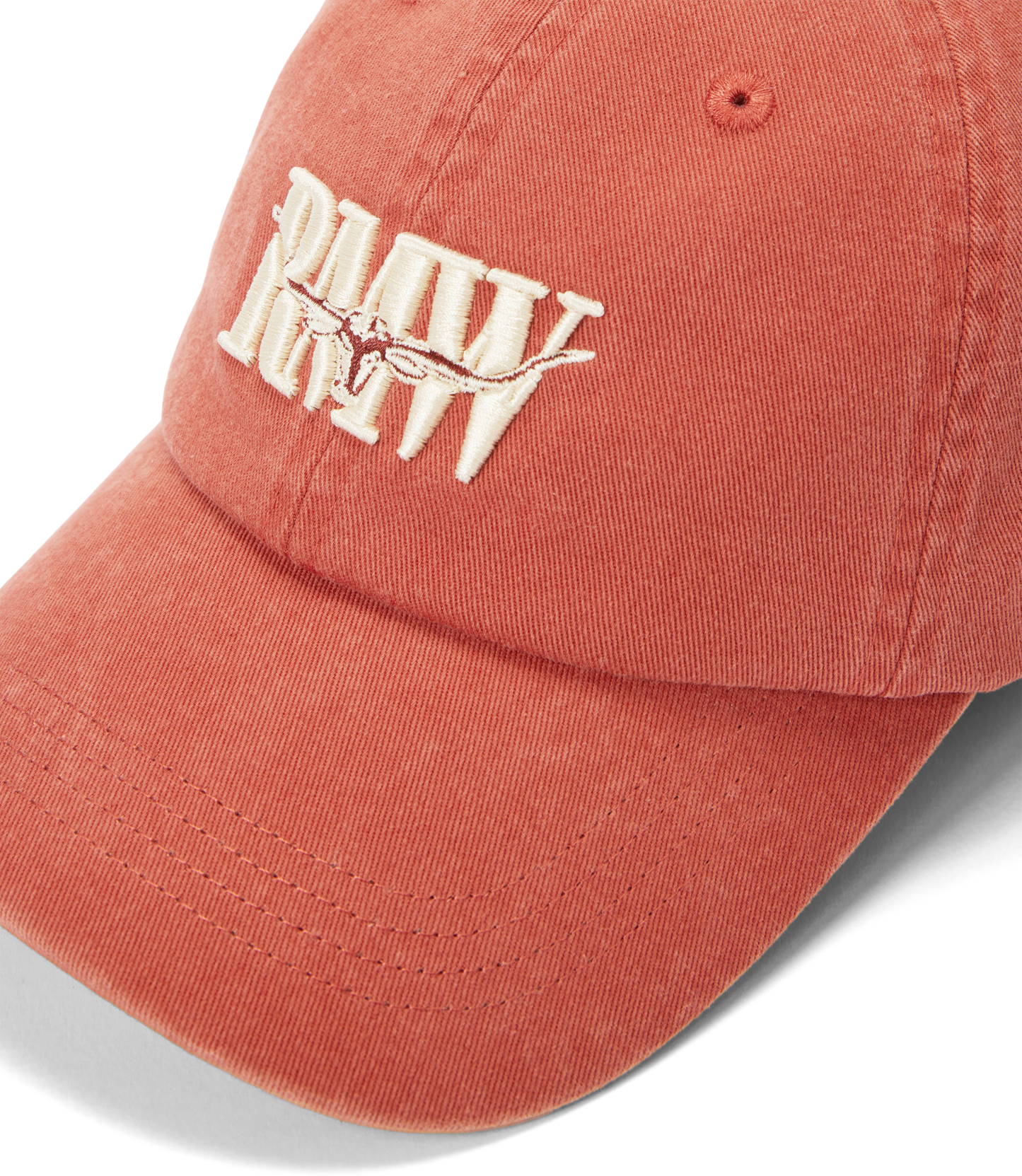 Heritage Twill Cap - Red/Ochre