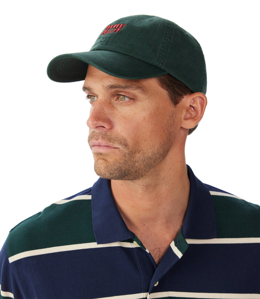 Branded Twill Cap - Pine