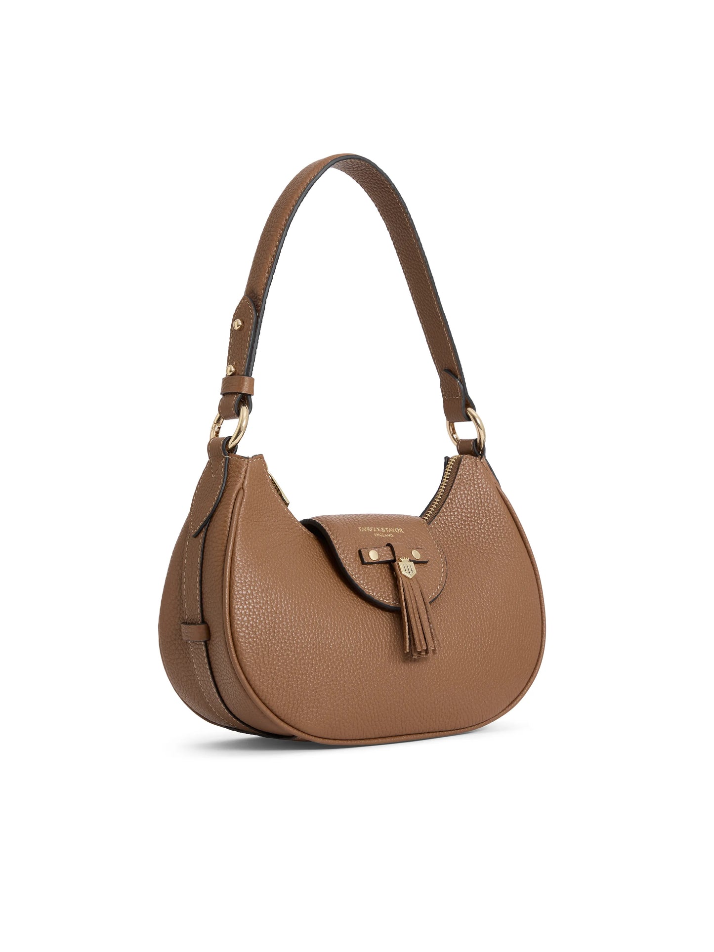 Windsor Shoulder Bag - Tan Leather