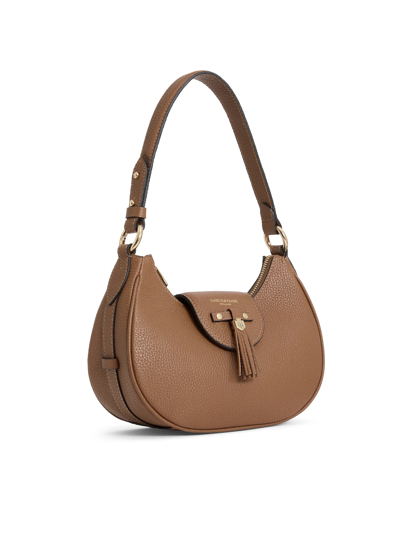 Windsor Shoulder Bag - Tan Leather