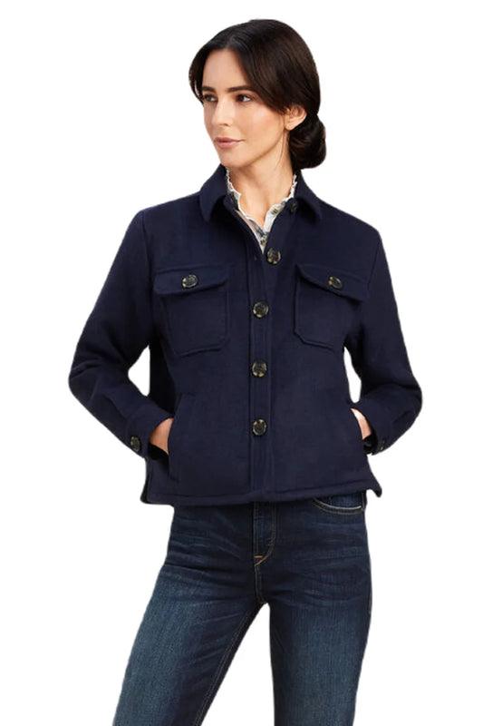 Ashford Shirt Jacket - Navy