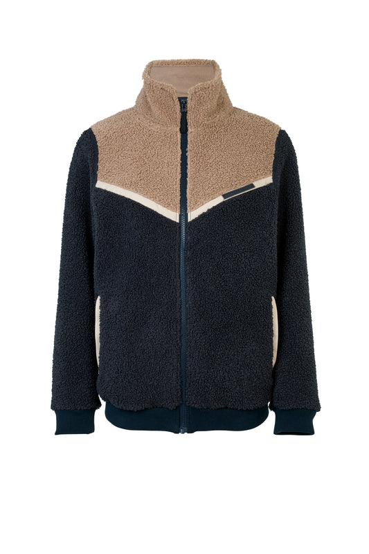 Ava Fleece Jacket - Tricolour