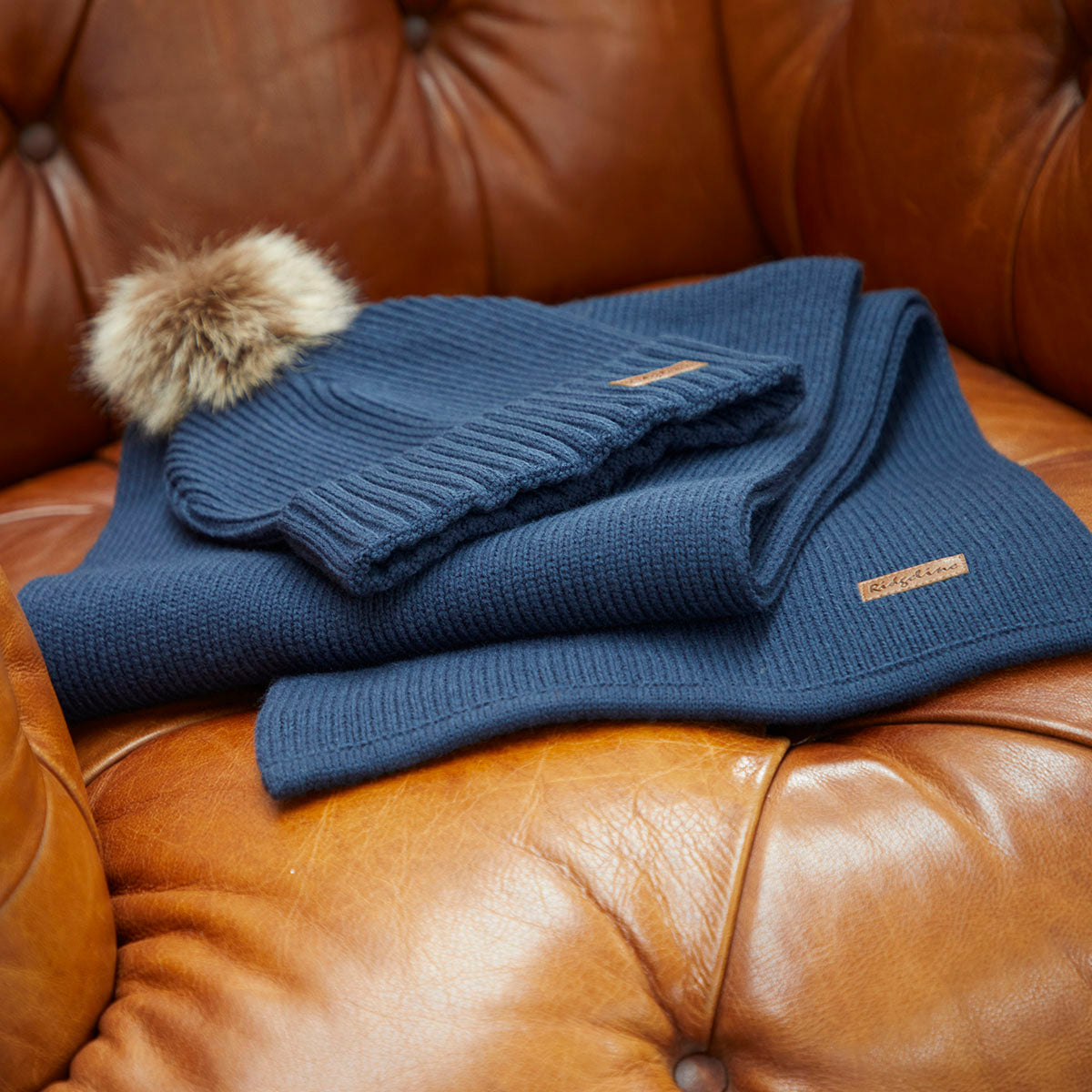 Baltic Bobble Hat & Scarf Set - Tarn