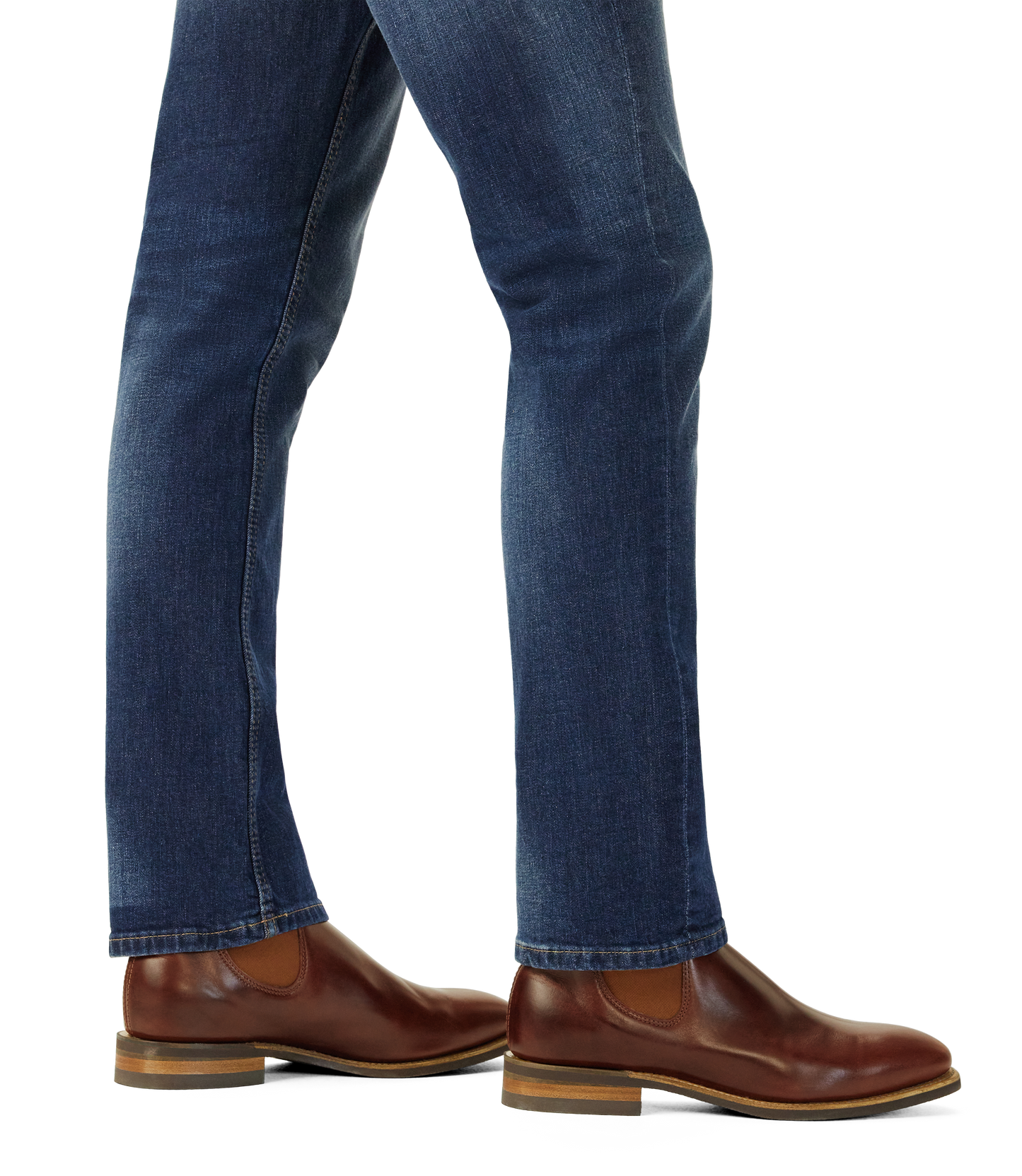 Comfort Craftsman Boot - Mid Brown/Saddle