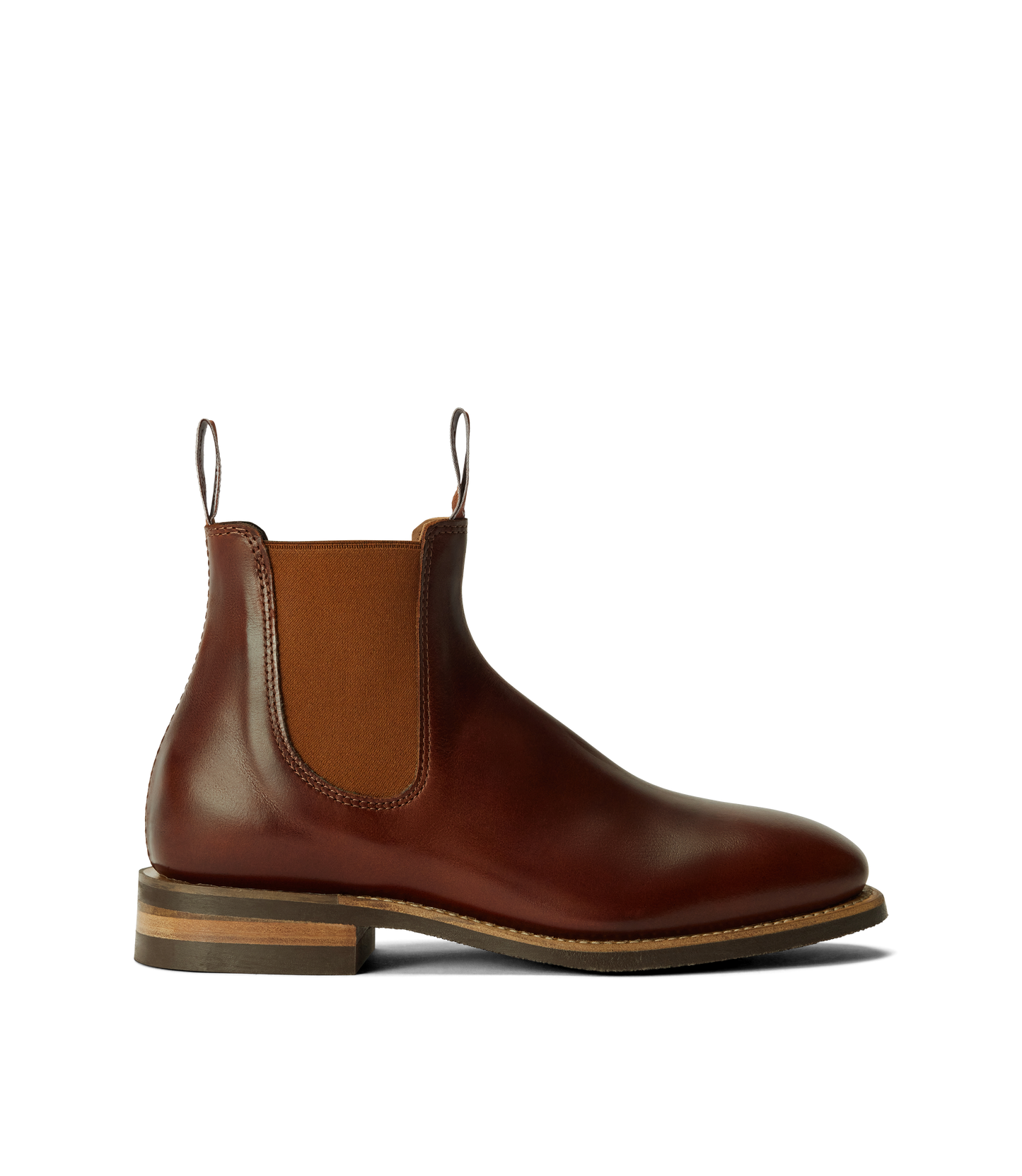 Comfort Craftsman Boot - Mid Brown/Saddle