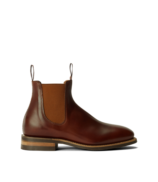 Comfort Craftsman Boot - Mid Brown/Saddle