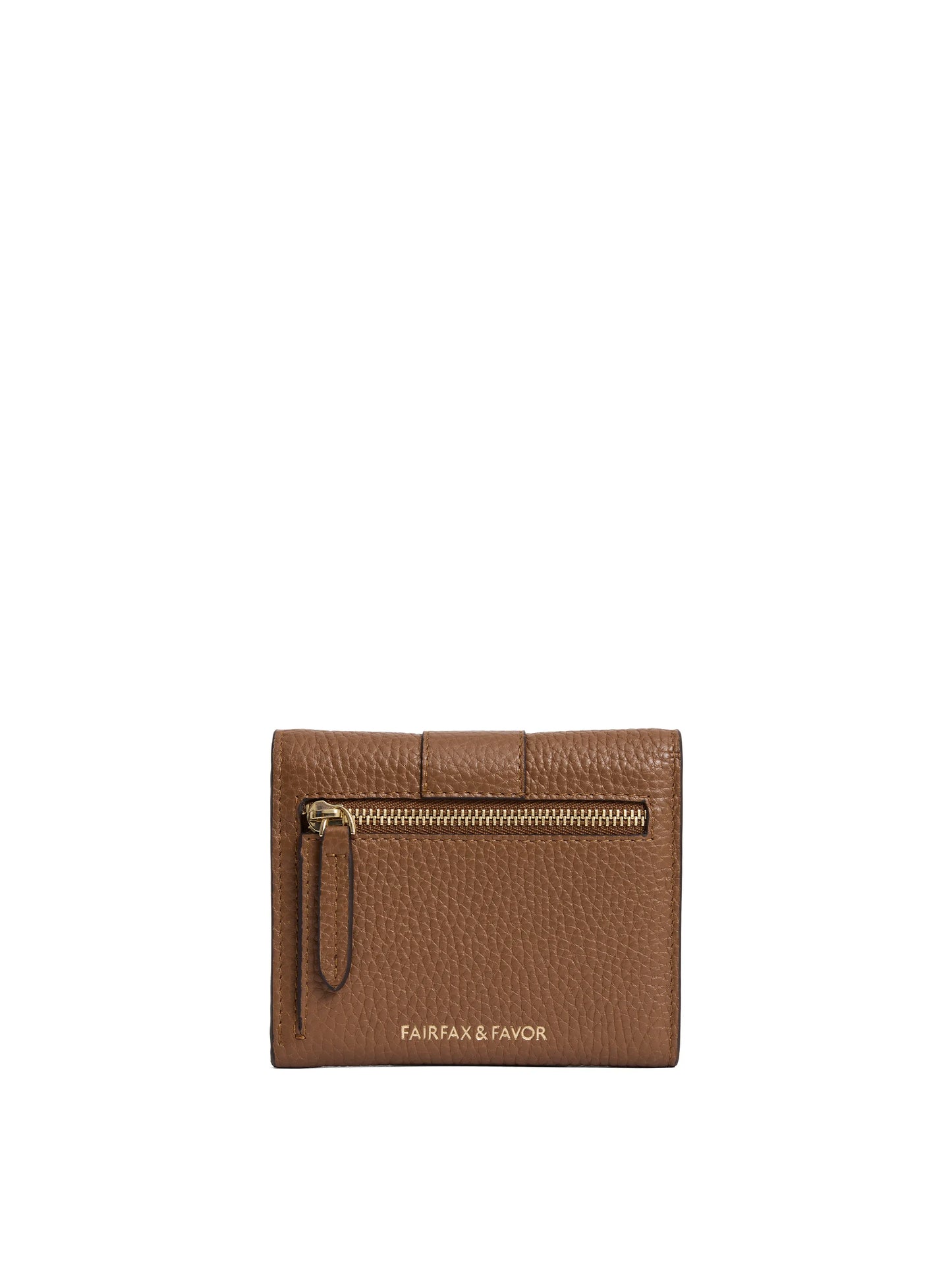 Langford Button Purse - Tan Leather