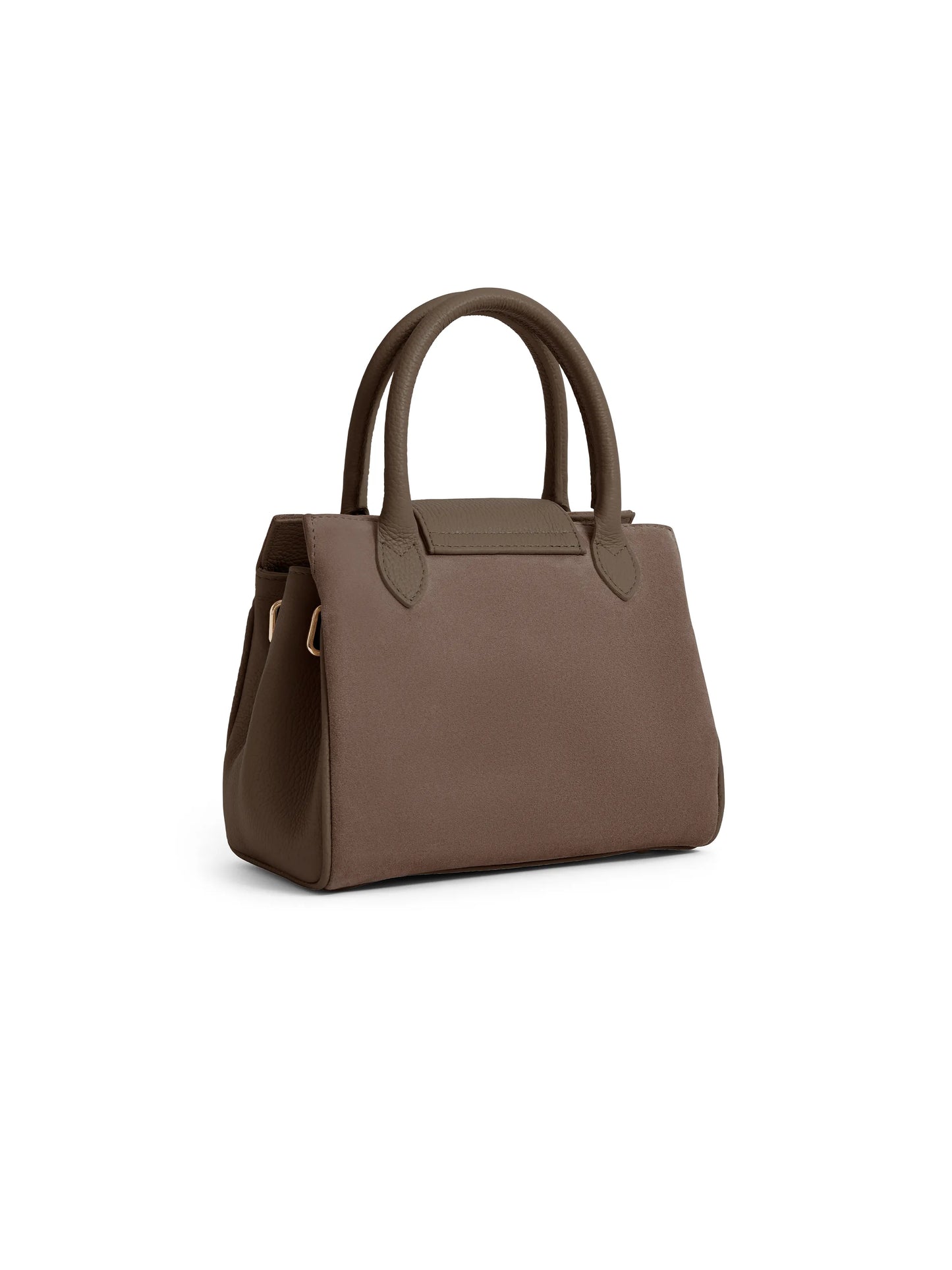 Mini Windsor Handbag - Fog Suede