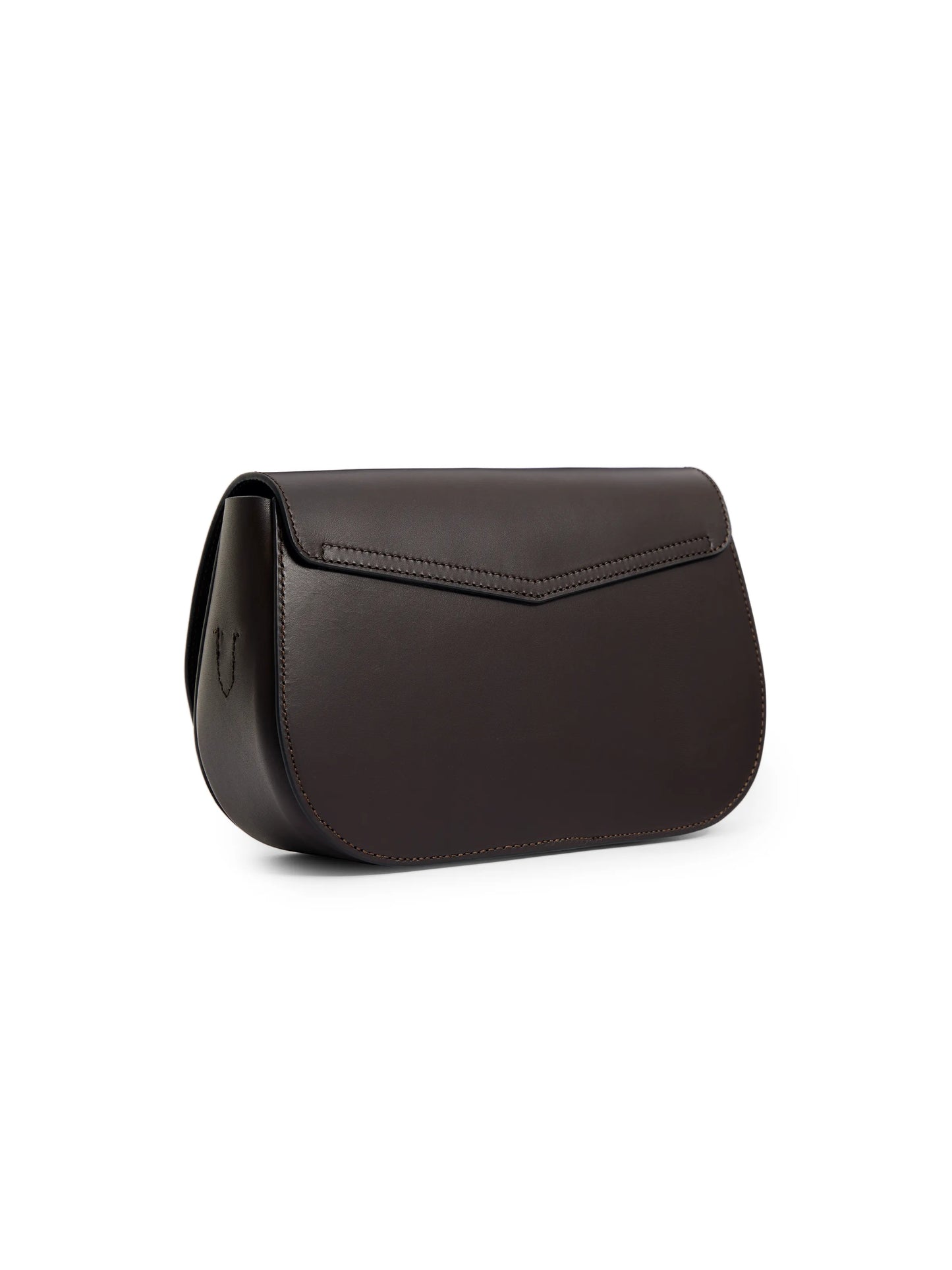 Rye Cross Body Bag - Mahogany Leather