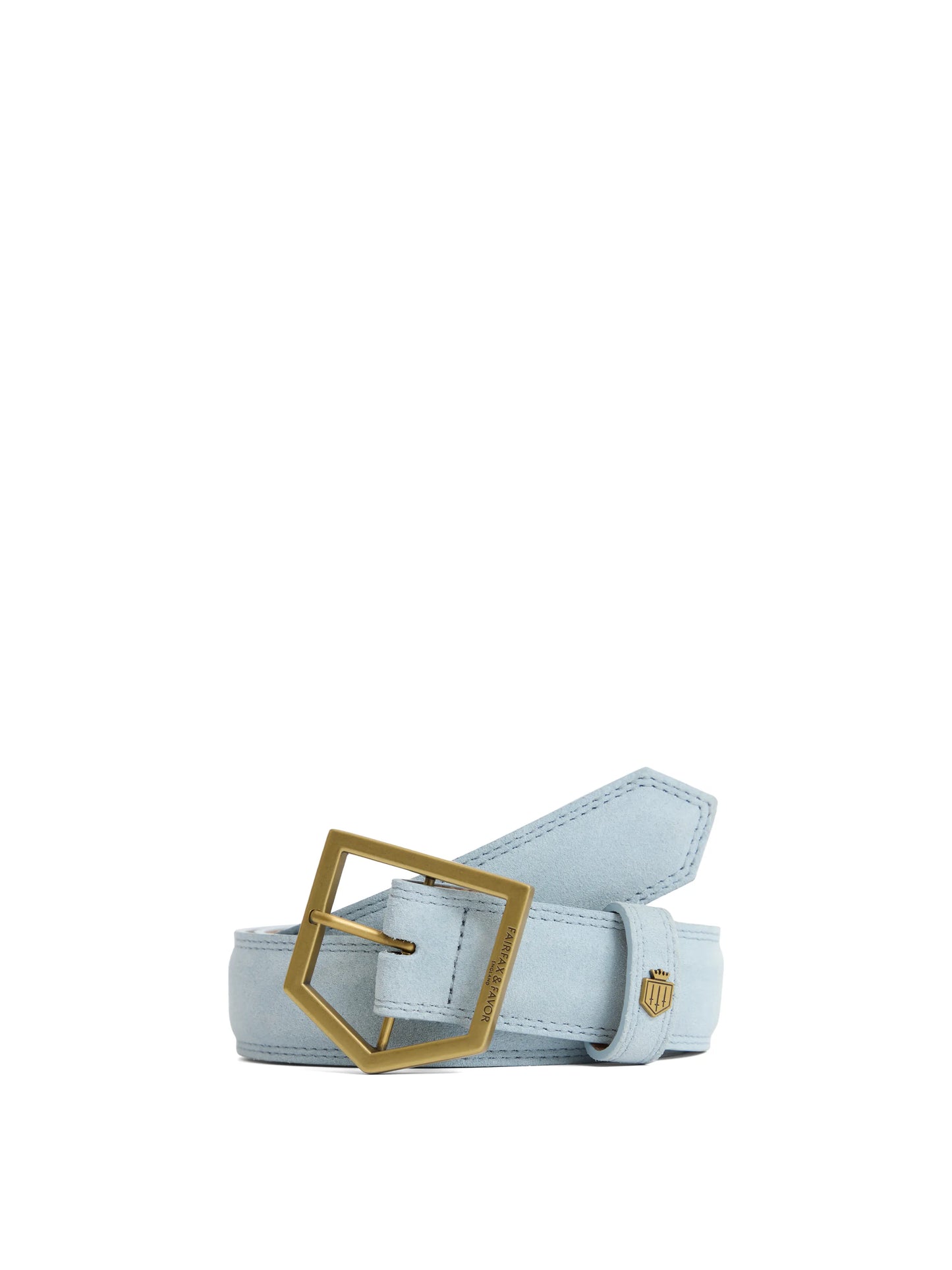 Felbrigg Belt - Sky Blue Suede