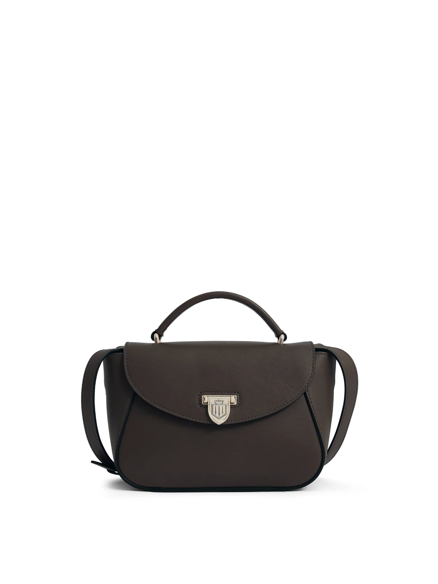 Mini Blenheim Handbag Mahogany Leather