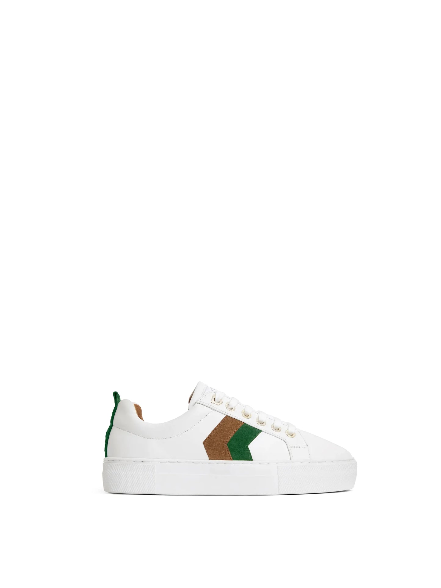 Alexandra Platform Trainer - Clover/Tan  - STOCKIST EXCLUSIVE