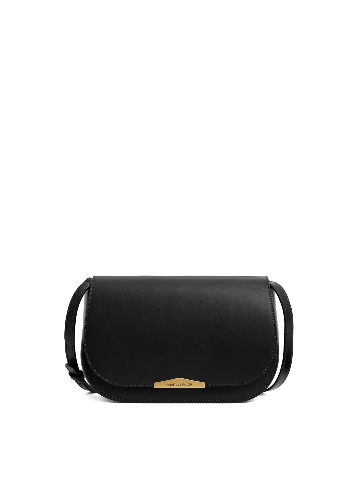 Rye Cross Body Bag - Black Leather