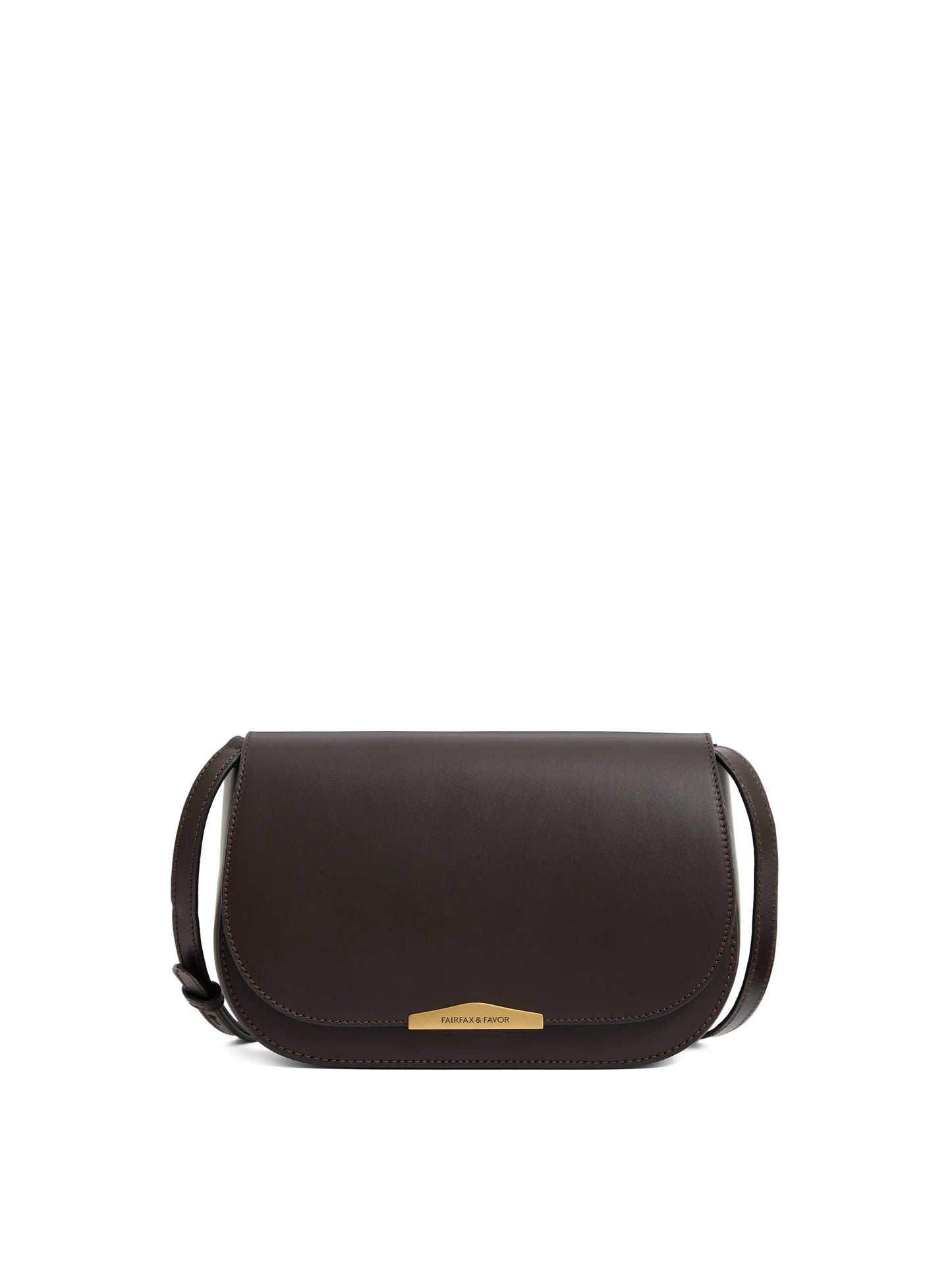 Rye Cross Body Bag - Mahogany Leather