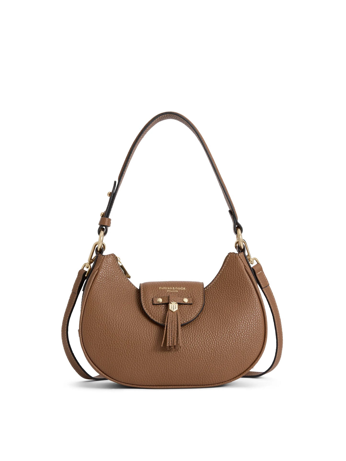 Windsor Shoulder Bag - Tan Leather