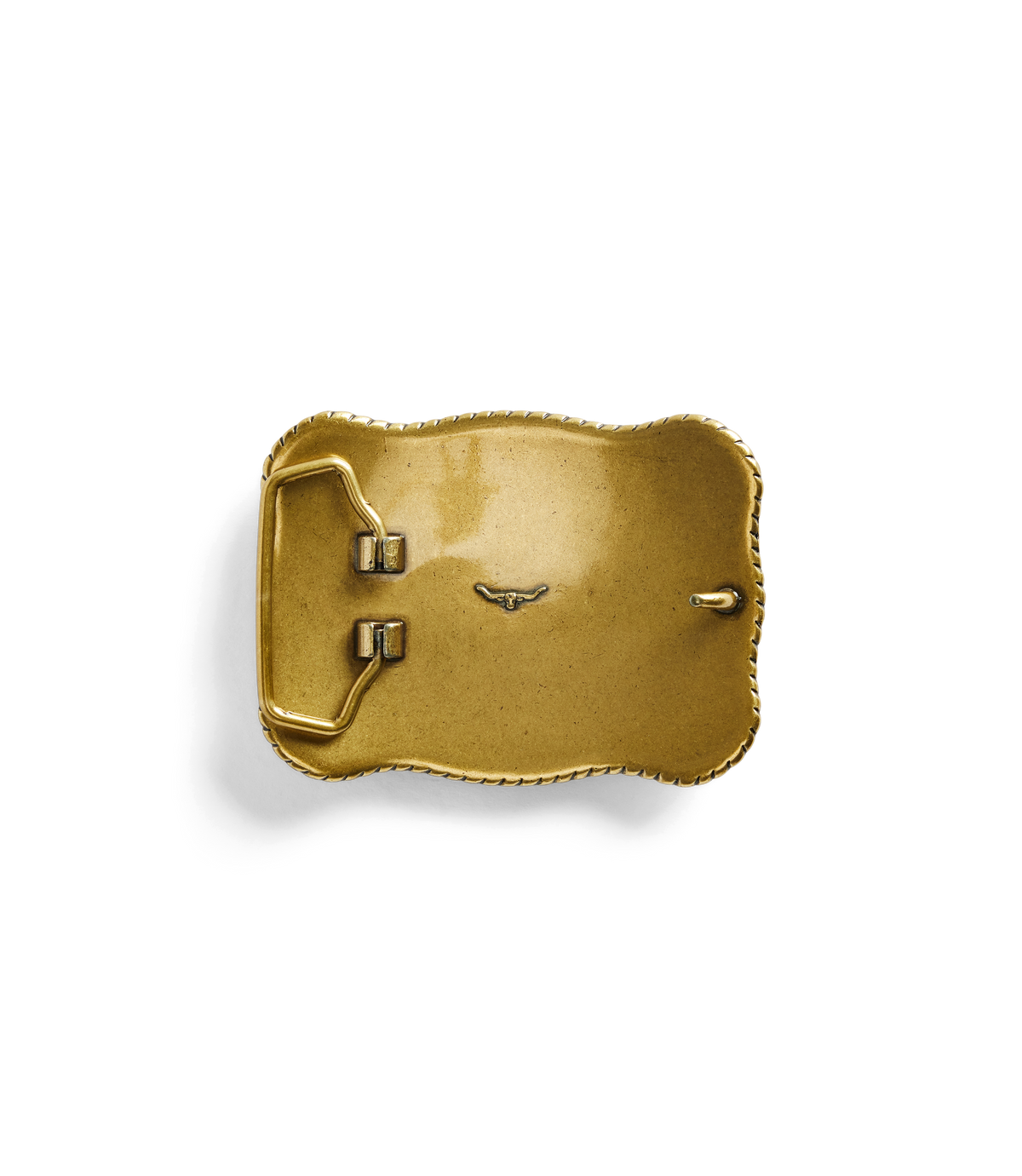 Cloudbuster Trophy Buckle - Antique Brass