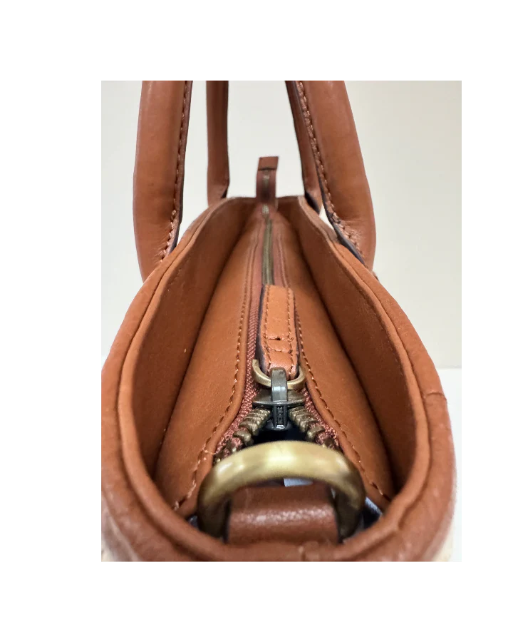Bar Harbour Mini - Raffia & Tan