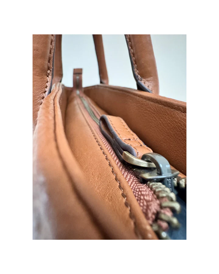 Bar Harbour Mini - Raffia & Tan