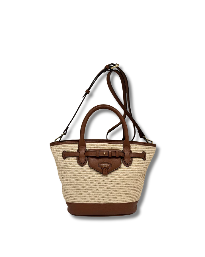 Bar Harbour Mini - Raffia & Tan