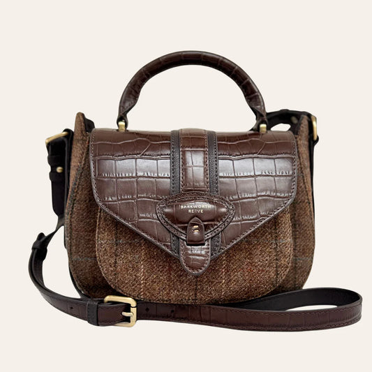 Belton Saddle Bag - Tweed