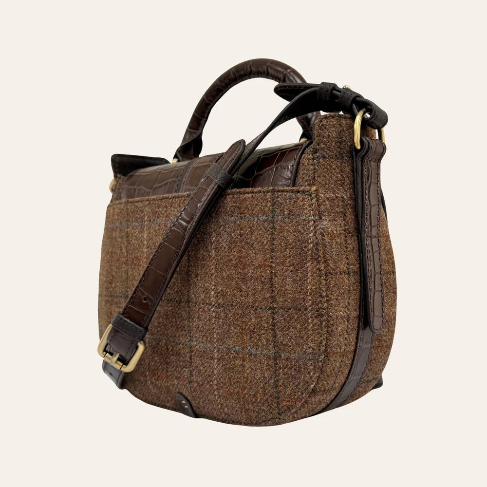 Belton Saddle Bag - Tweed