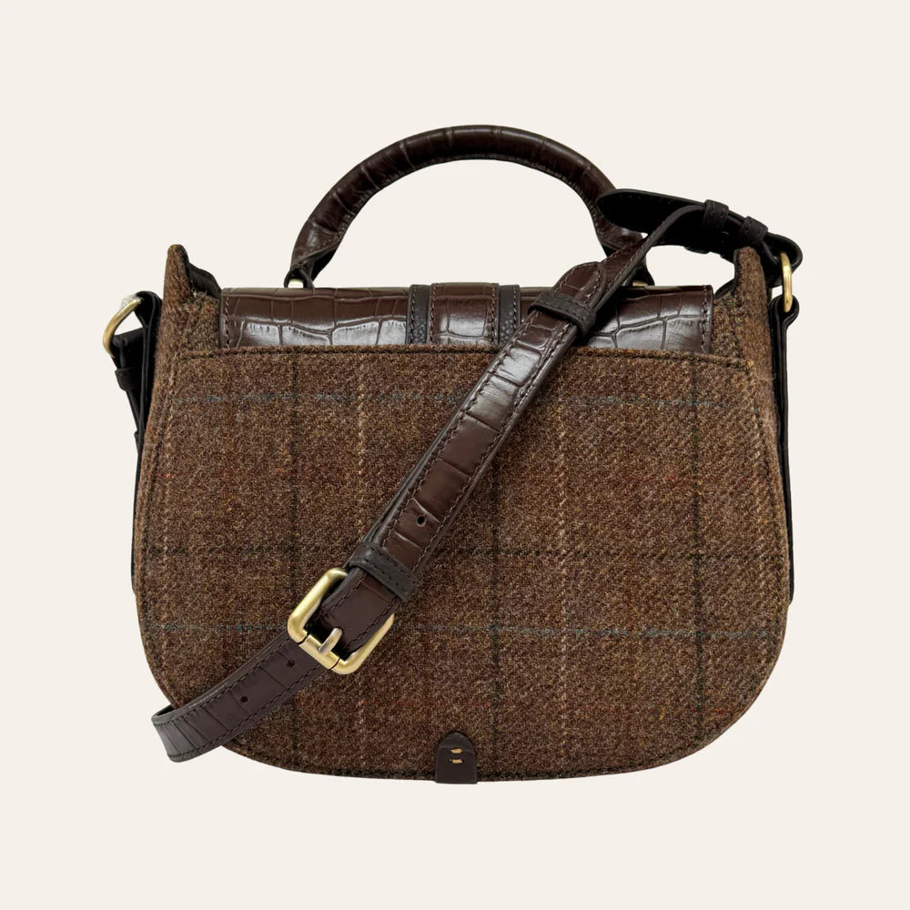 Belton Saddle Bag - Tweed