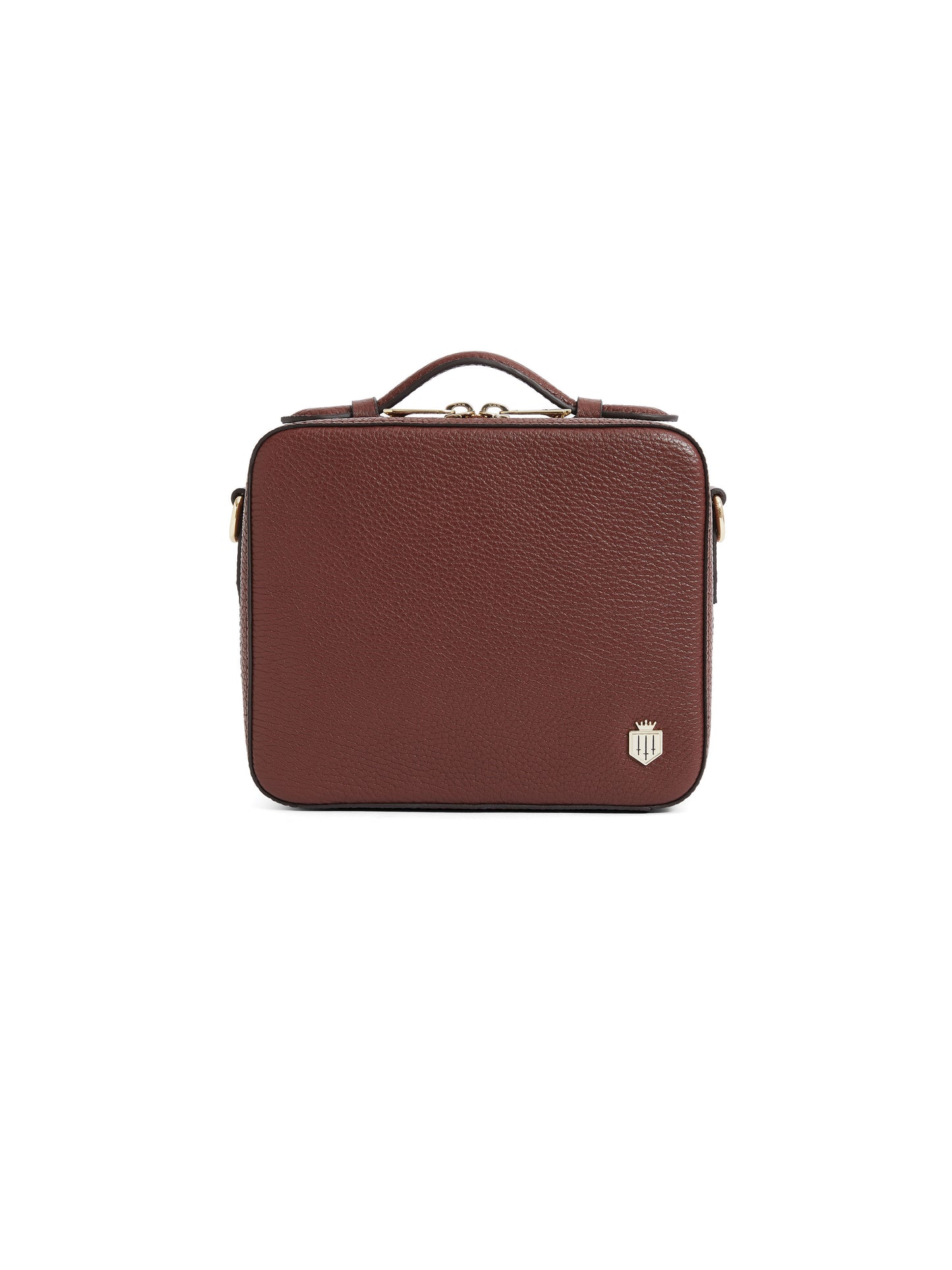 Buckingham Cross Body Bag - Burgundy Leather