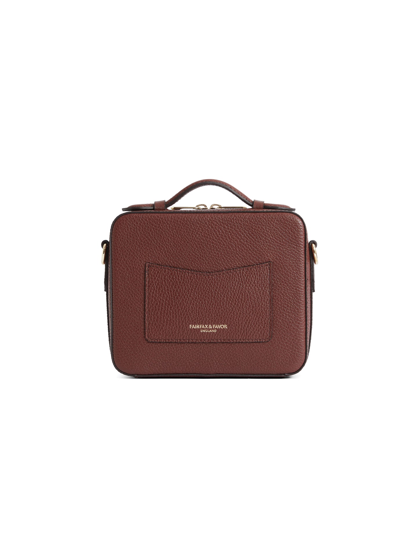 Buckingham Cross Body Bag - Burgundy Leather