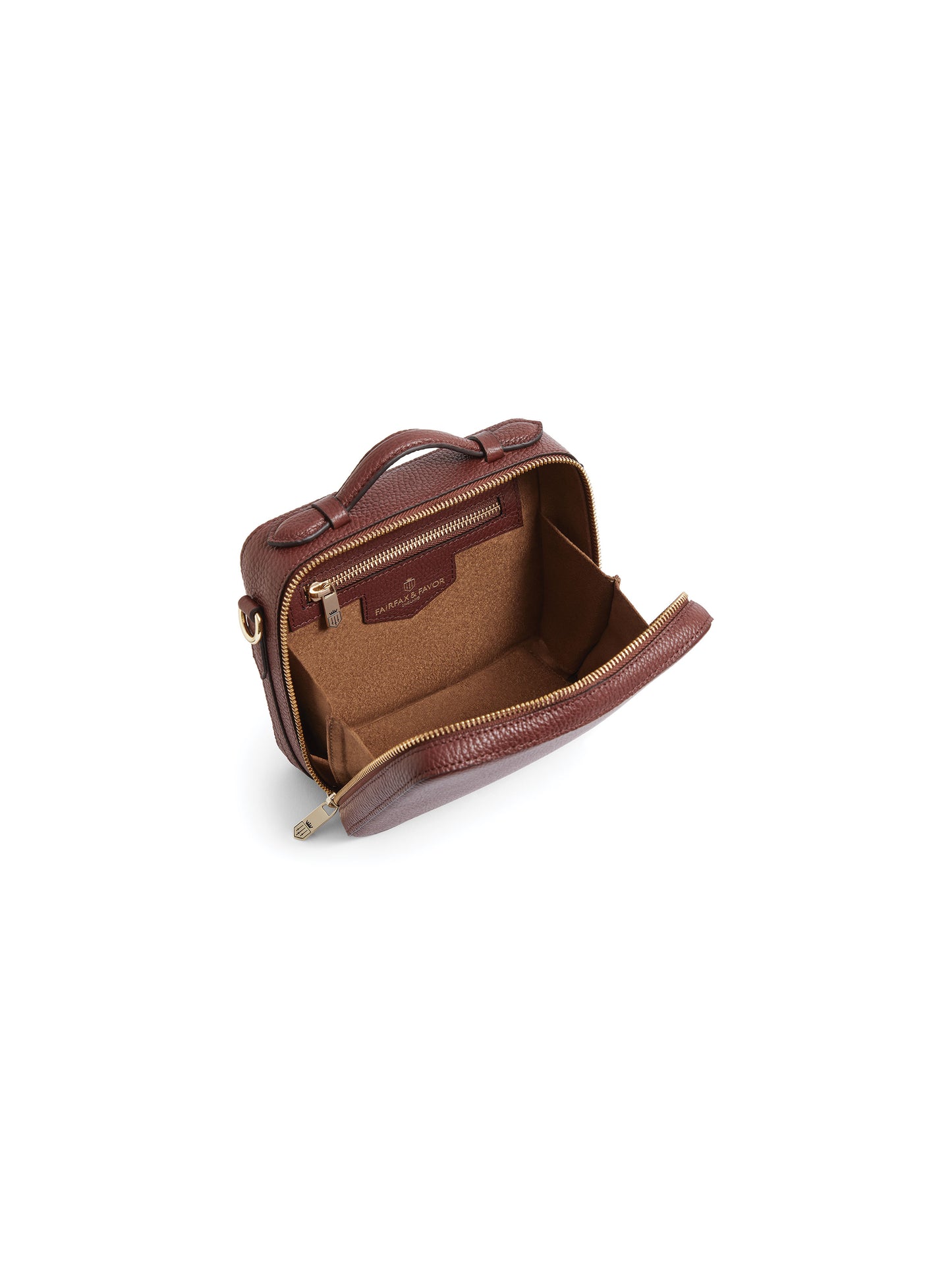 Buckingham Cross Body Bag - Burgundy Leather