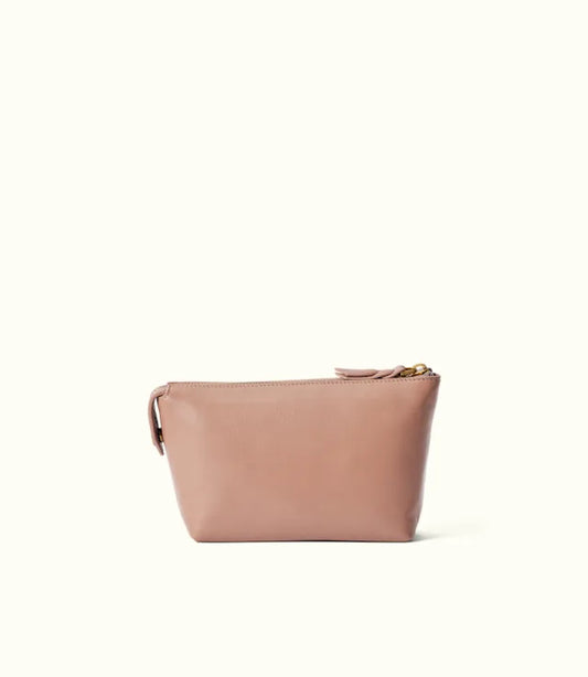 Lorne Small Cosmetic Case - Dusty Pink