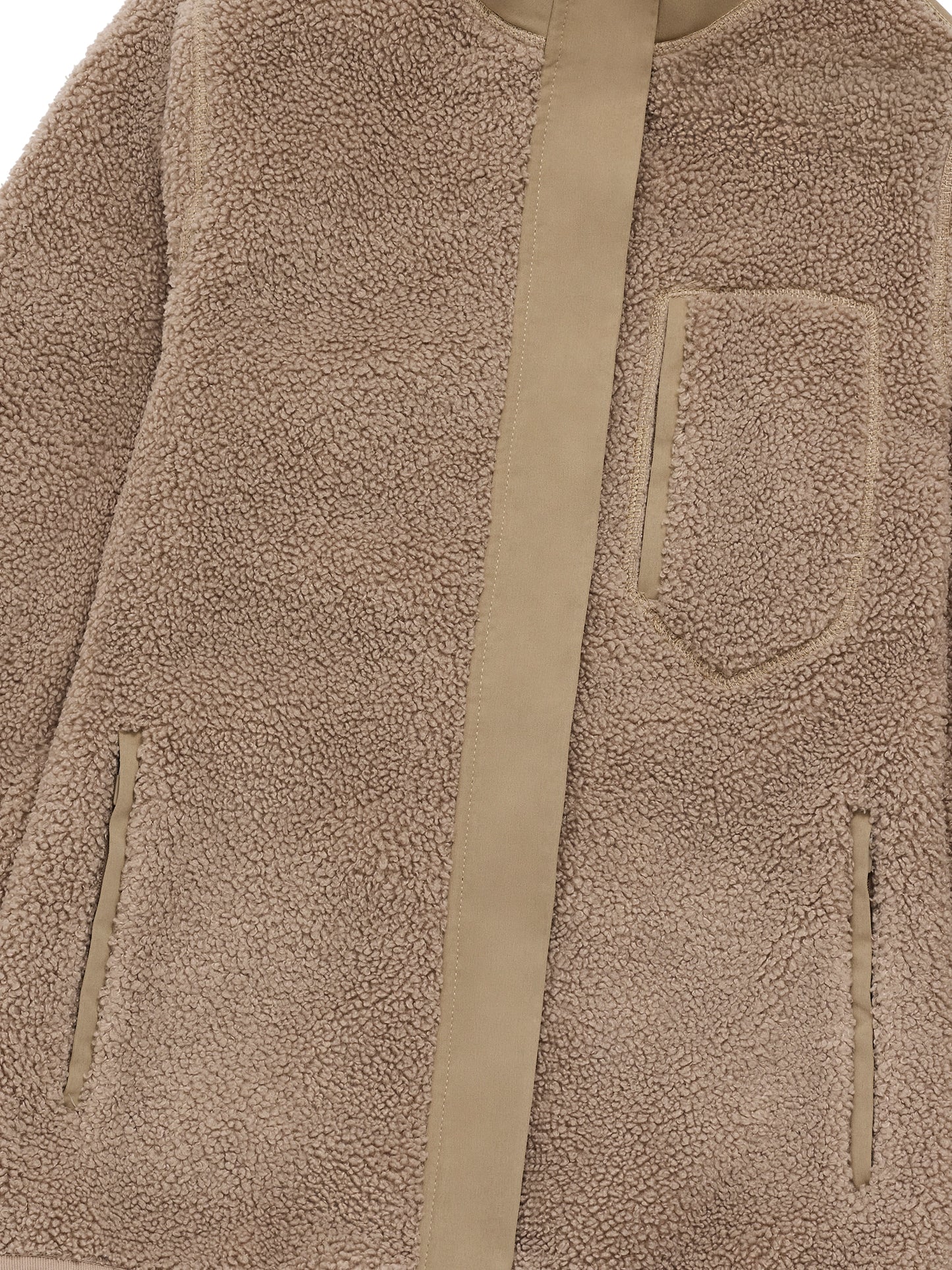 Agnes Fleece Jacket - Fawn