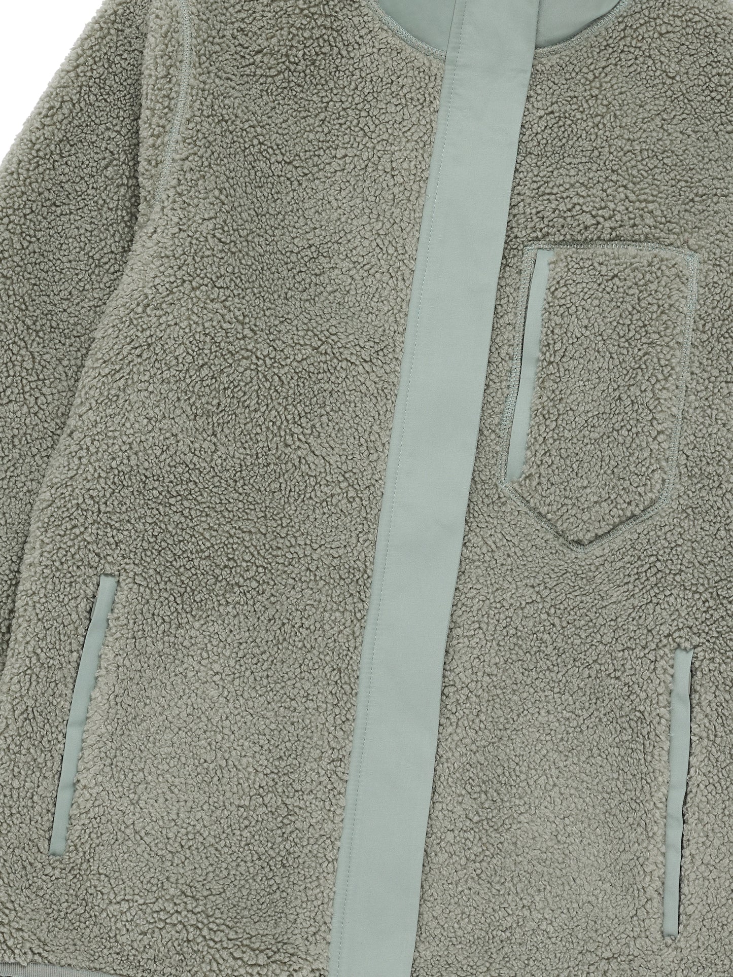 Agnes Fleece Jacket - Pistachio