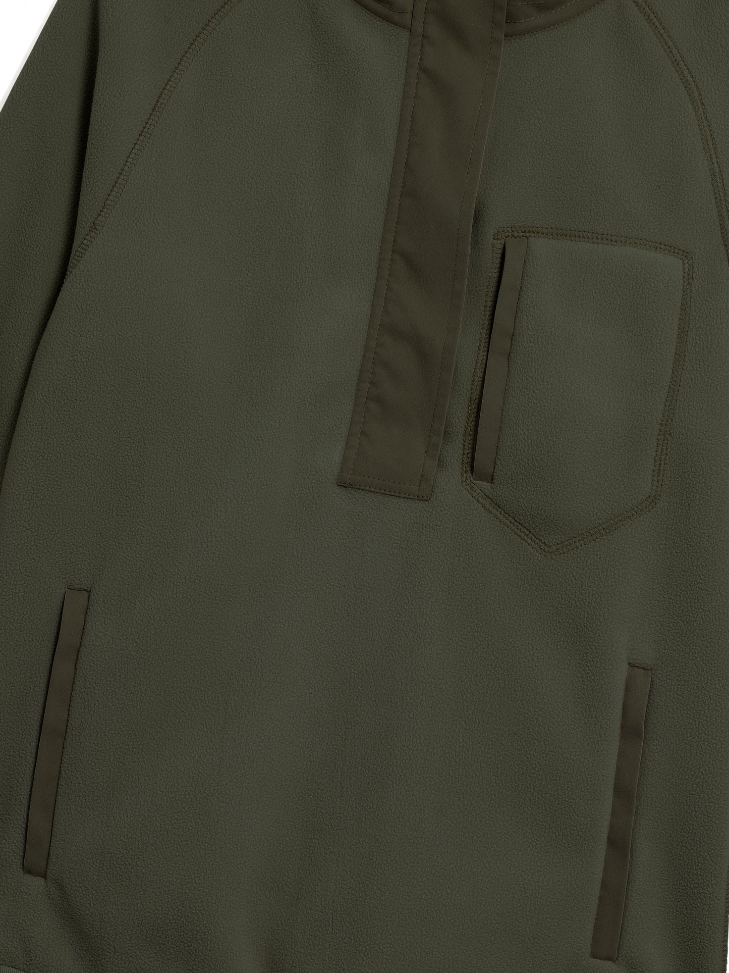 Aria 1/4 Zip Fleece - Khaki