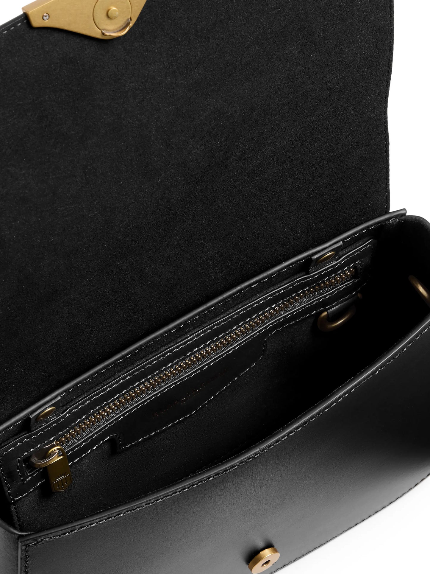 Rye Cross Body Bag - Black Leather