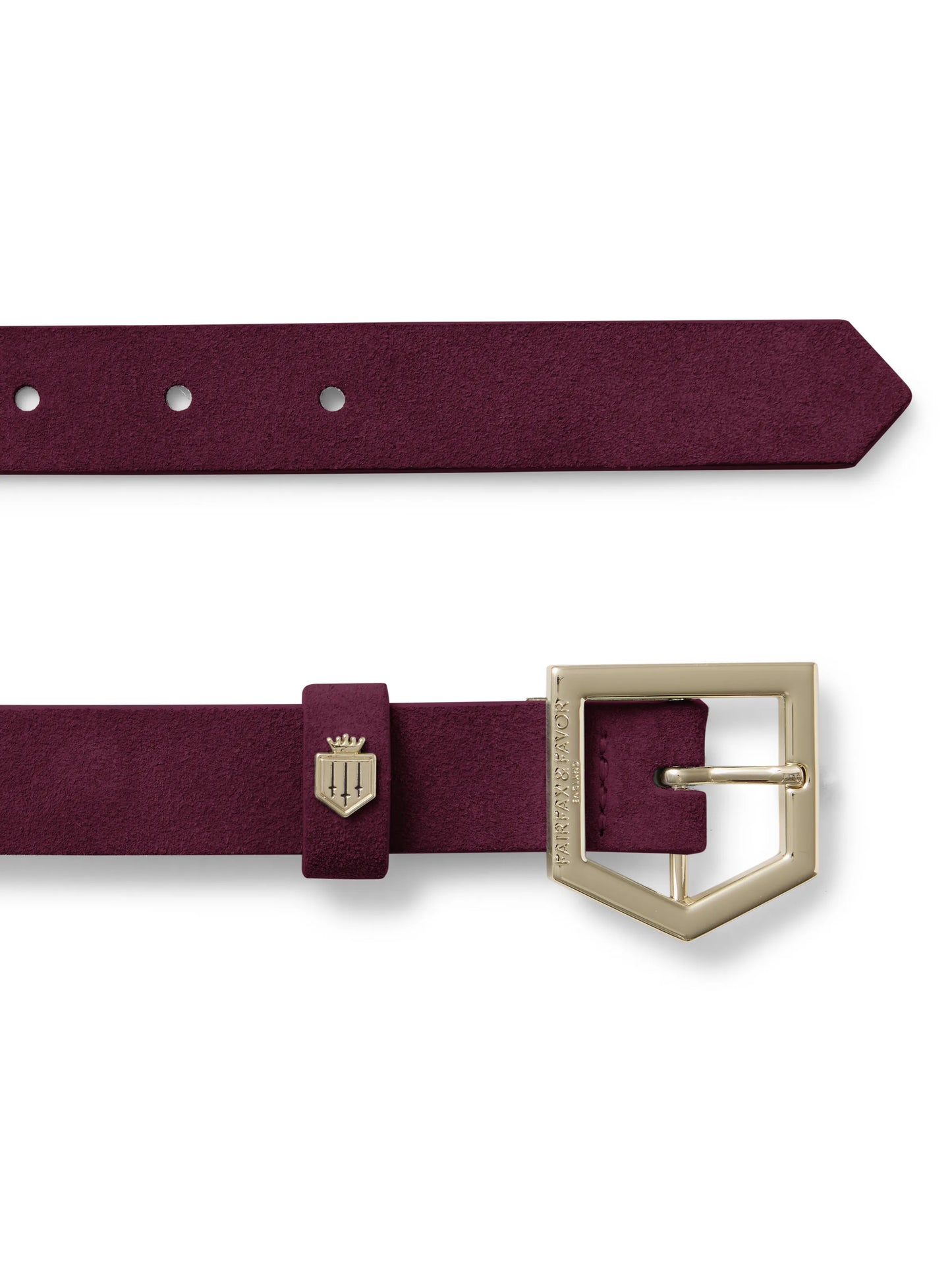 Sennowe Belt - Elderberry Suede