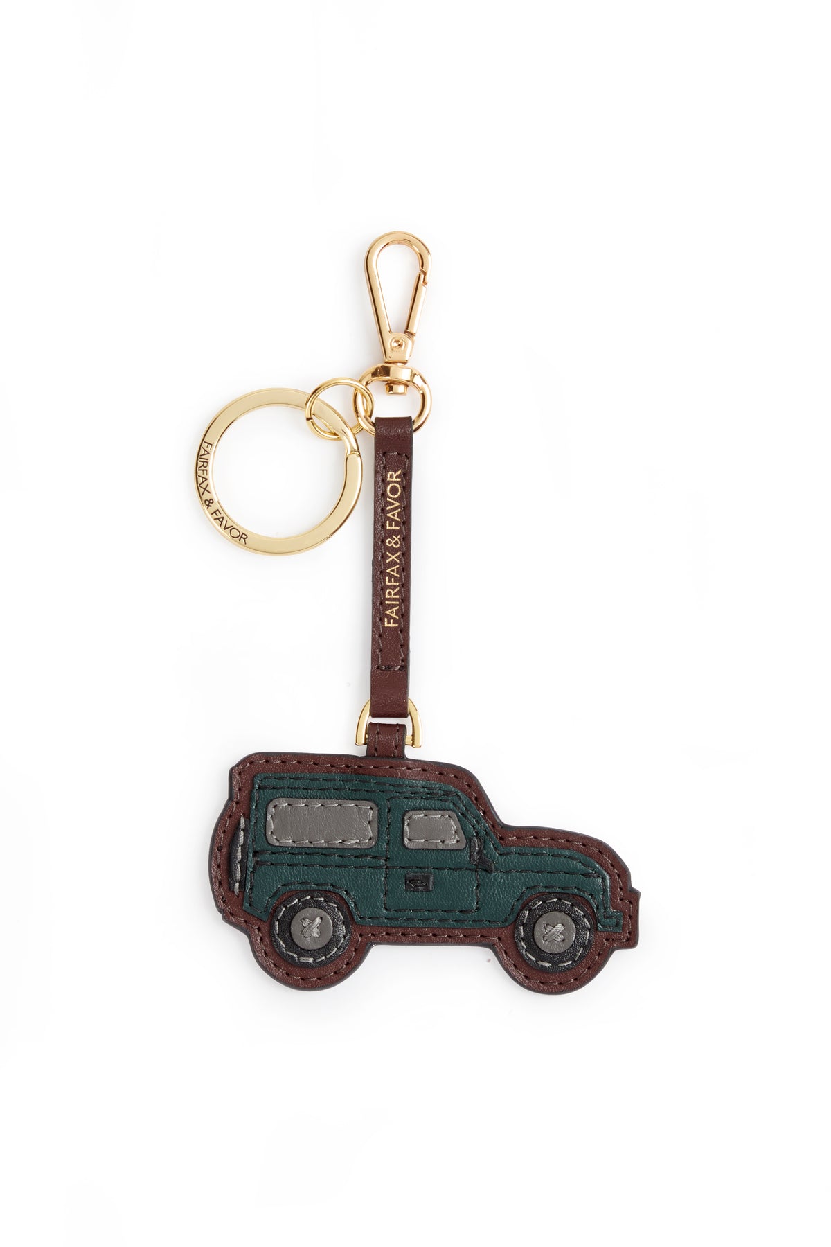 Car Key Ring - Port Leather