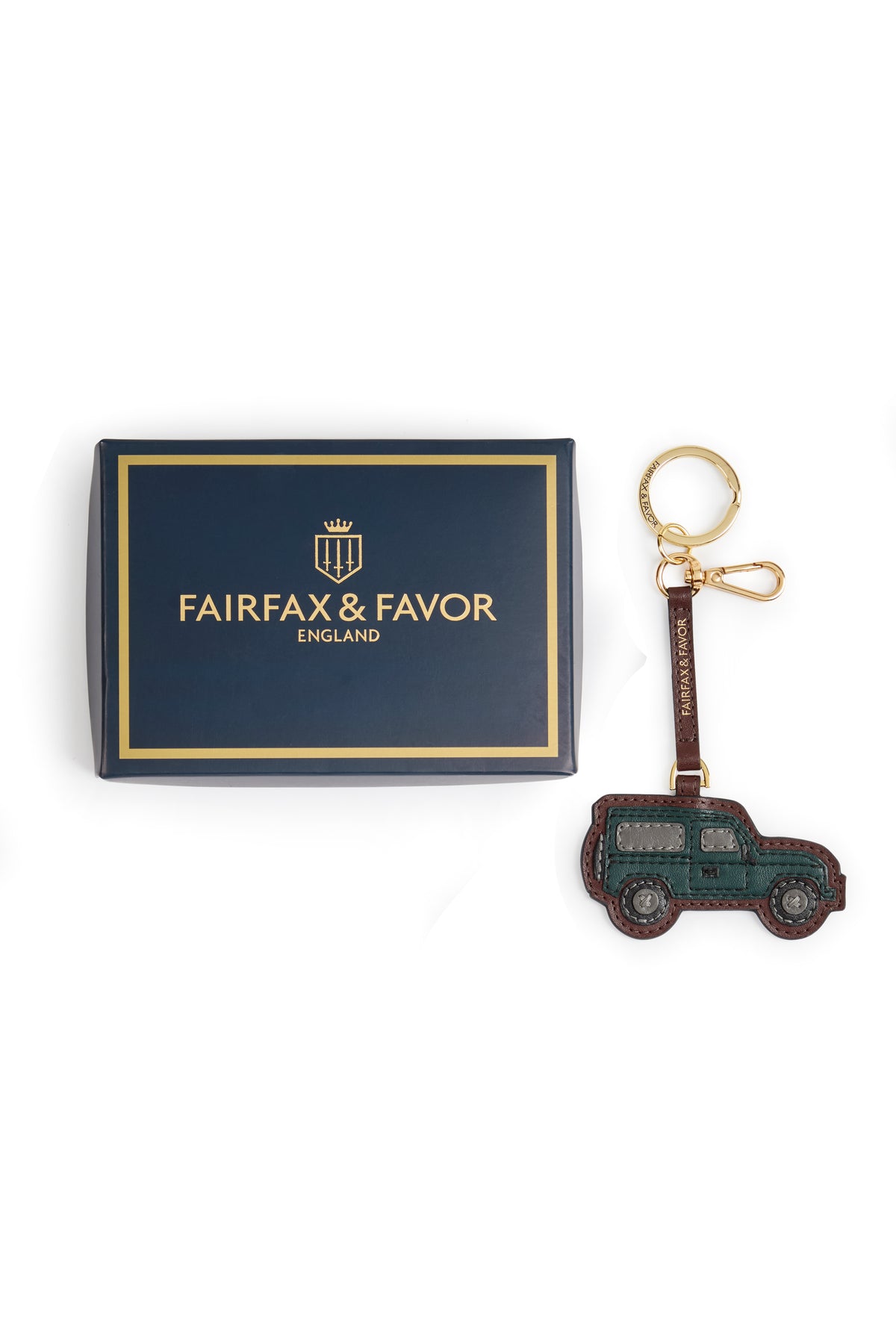 Car Key Ring - Port Leather