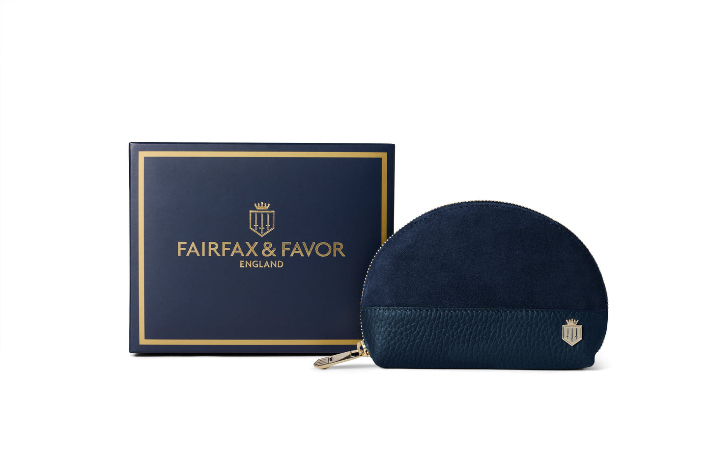 Chiltern Coin Purse - Teal Suede