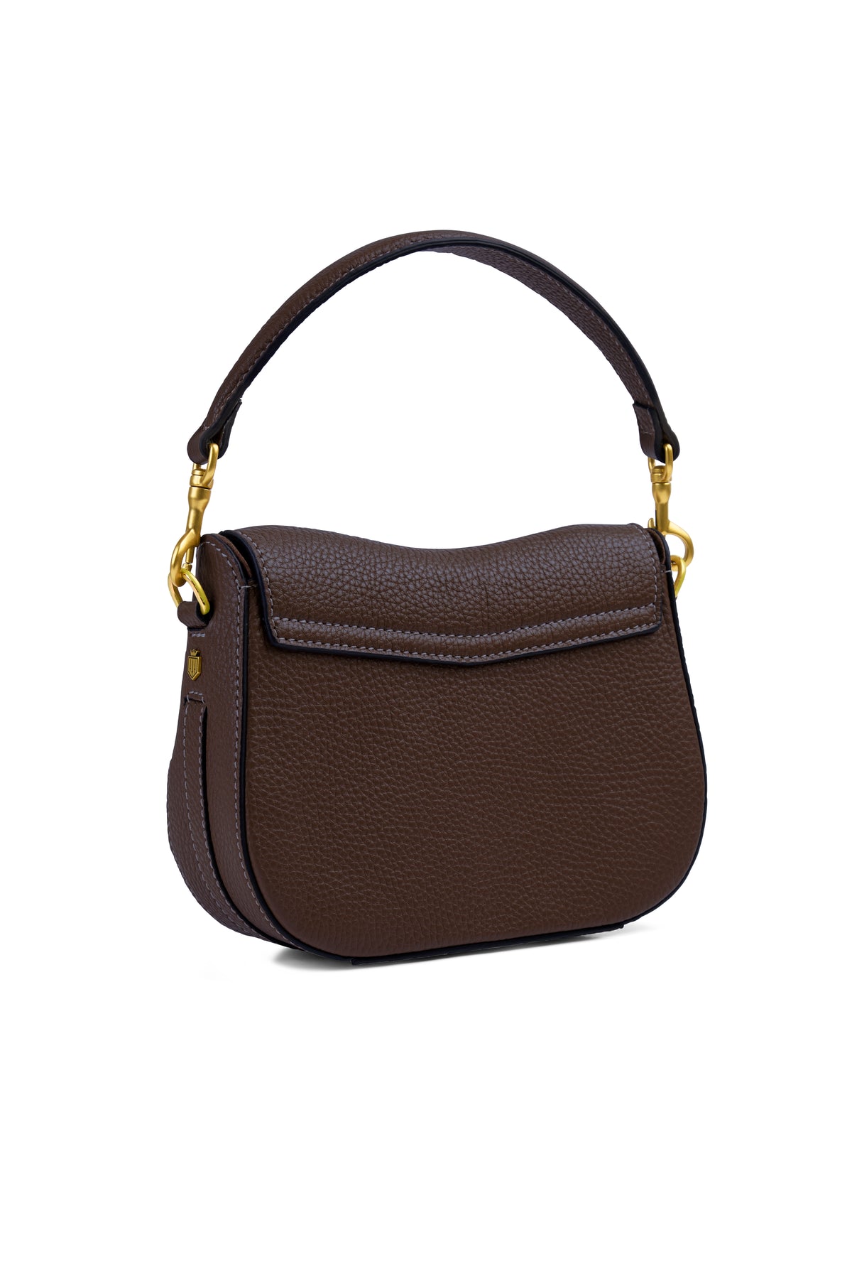 Connie Handbag - Mahogany Leather