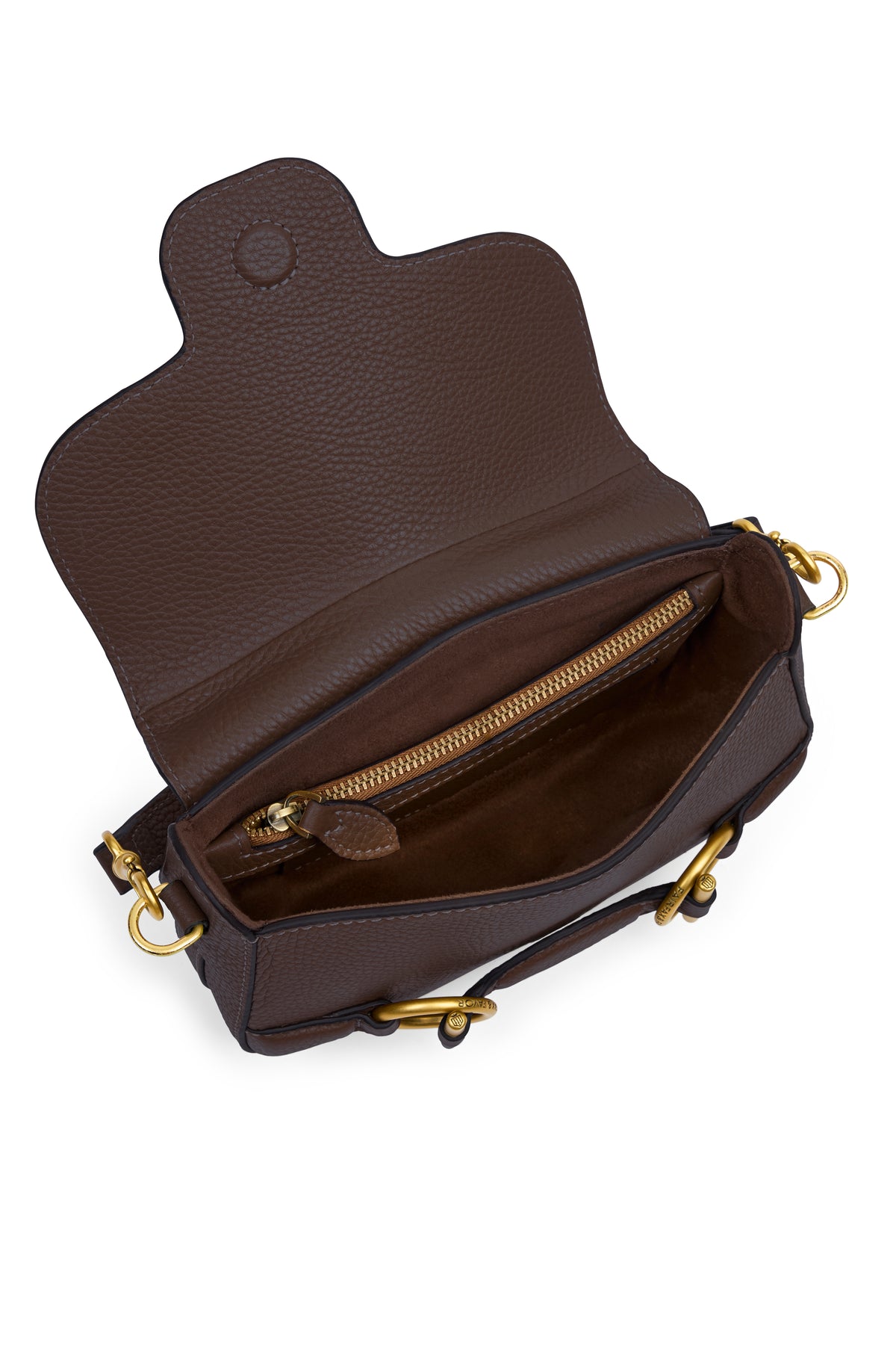 Connie Handbag - Mahogany Leather