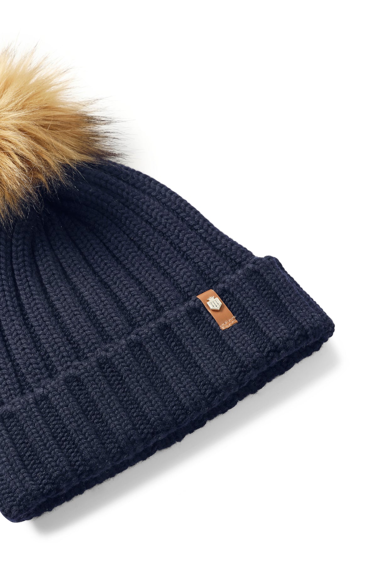 Signature Bobble Hat - Navy