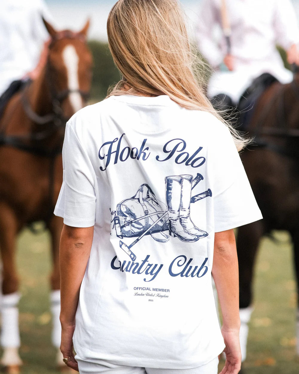 Unisex Country Club Tee - White