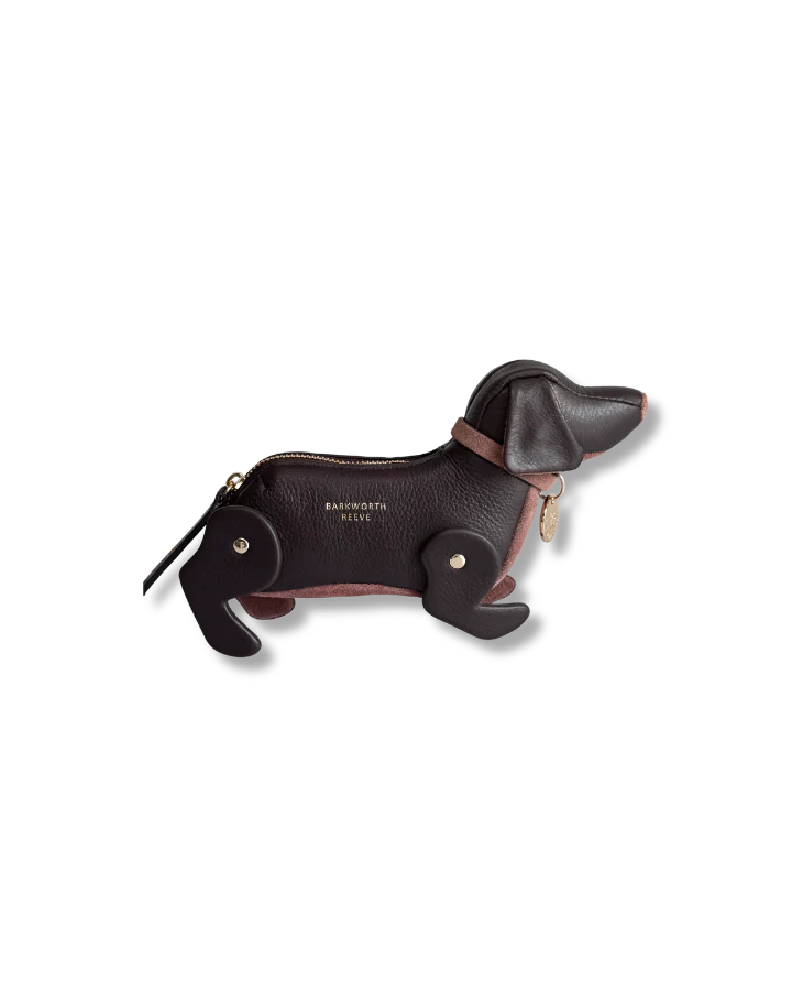 Doogle Puppy Purse - Truffle Plum & Rosewood Pink