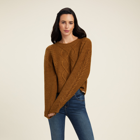 Winter Quarter Sweater - Chestnut