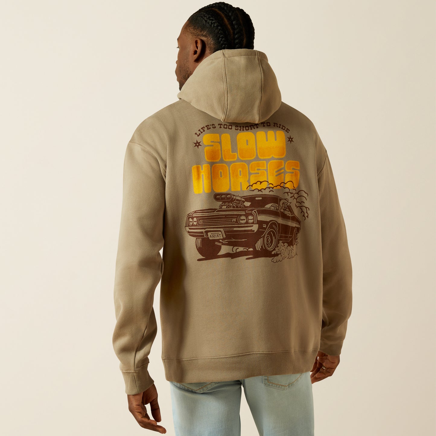 Sendero Slow Horses Hoodie - Brindle