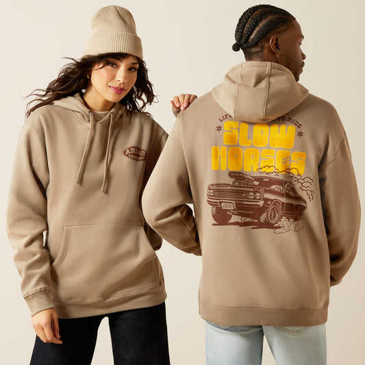 Sendero Slow Horses Hoodie - Brindle